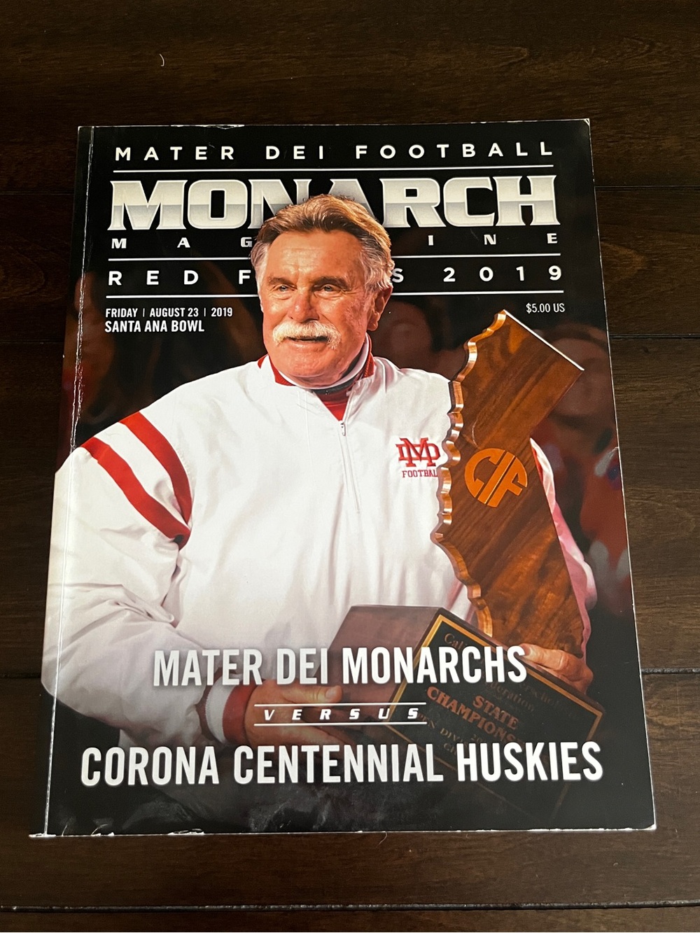 Mater Dei Football Magazine 2019 - Bryce Young